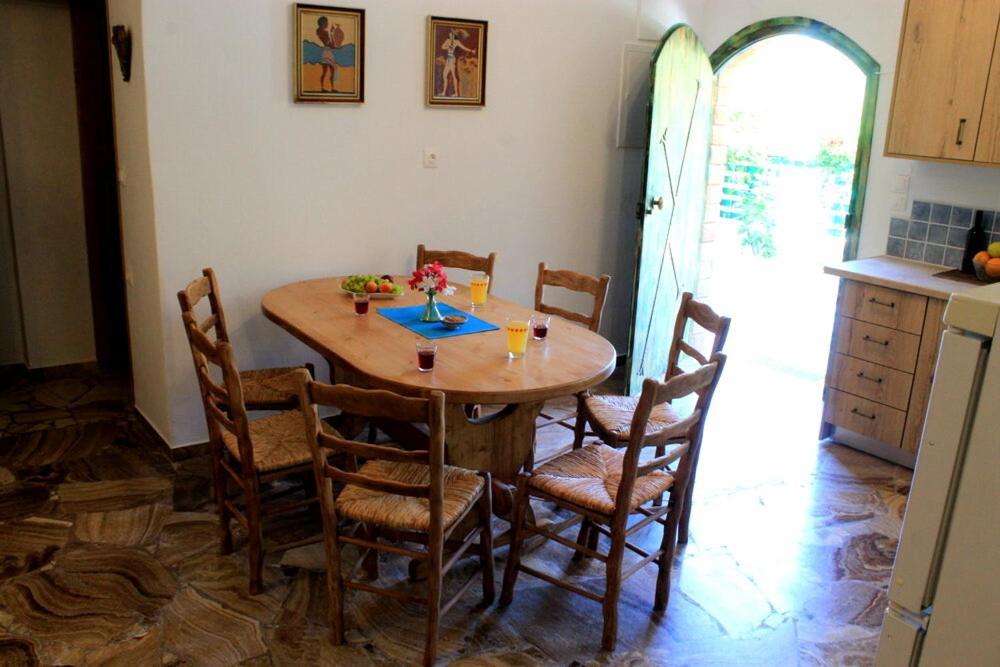 Village Villa Mimis Drapanias Dhrapanias ภายนอก รูปภาพ